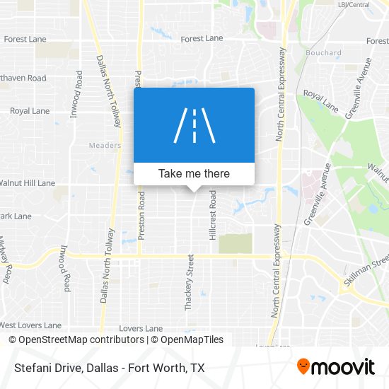Stefani Drive map