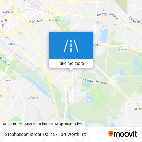Stephenson Street map