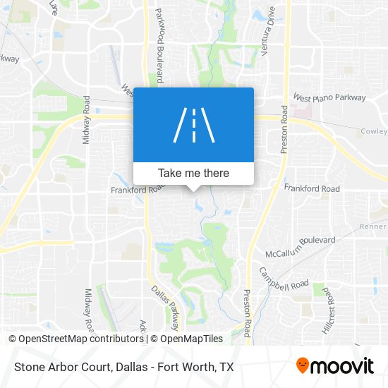 Stone Arbor Court map