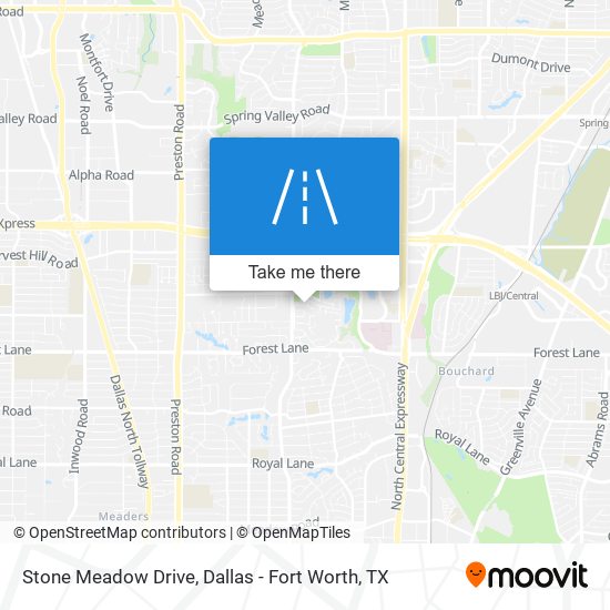 Stone Meadow Drive map