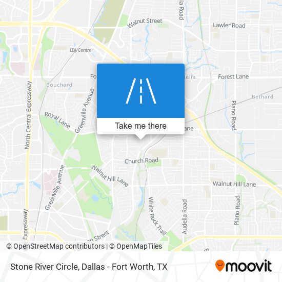Stone River Circle map