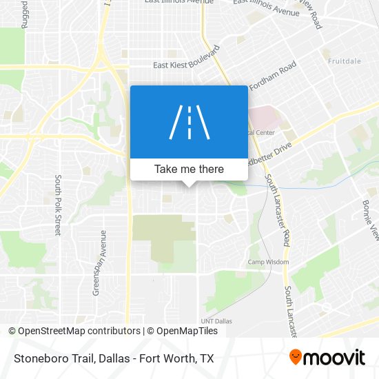 Stoneboro Trail map