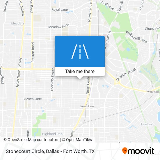 Stonecourt Circle map