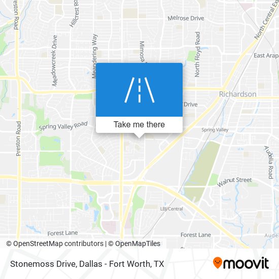Stonemoss Drive map
