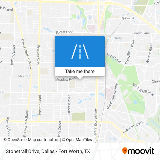 Stonetrail Drive map