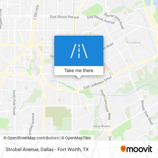 Strobel Avenue map