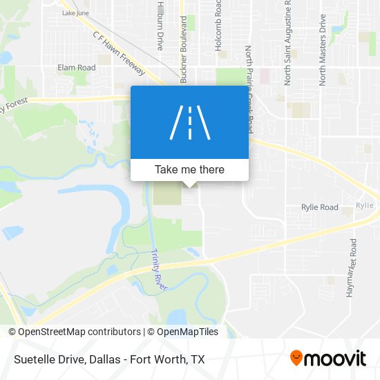 Suetelle Drive map