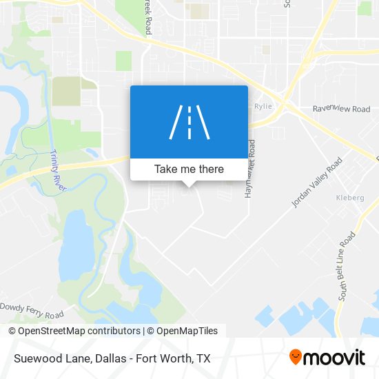 Suewood Lane map
