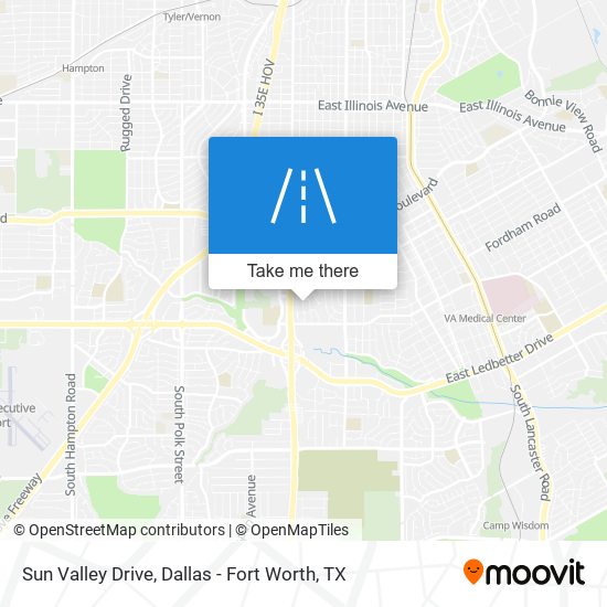 Sun Valley Drive map
