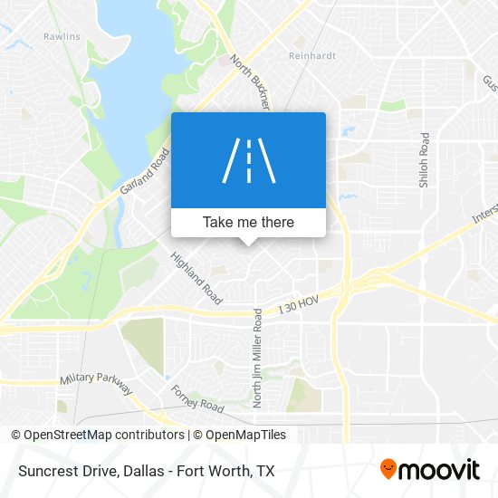 Suncrest Drive map