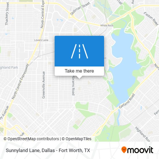 Sunnyland Lane map