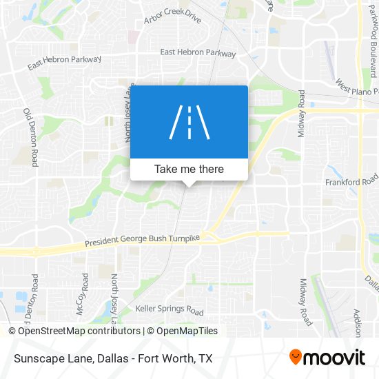 Sunscape Lane map
