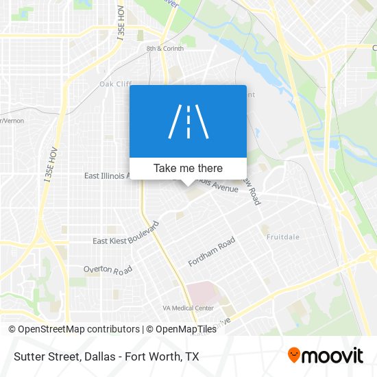 Sutter Street map