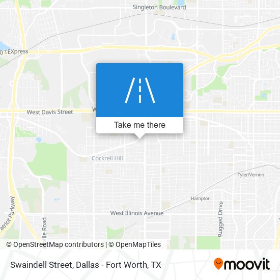 Swaindell Street map