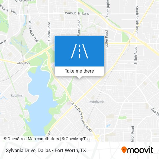Sylvania Drive map
