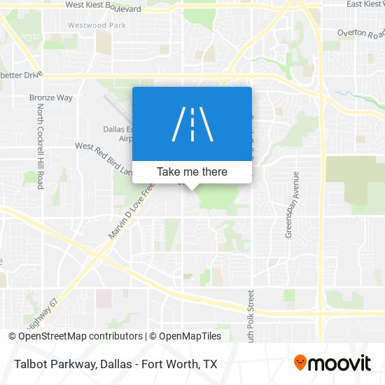 Talbot Parkway map