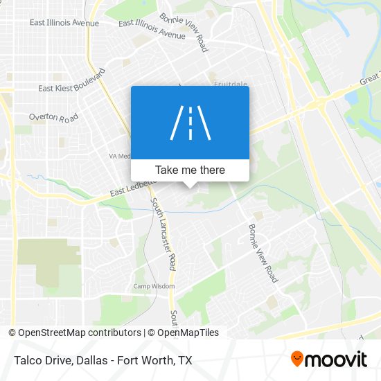 Talco Drive map