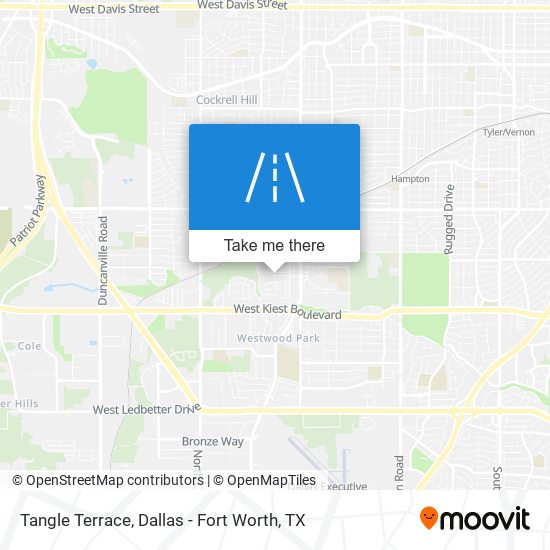 Tangle Terrace map