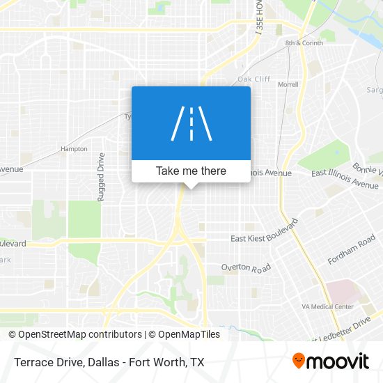 Terrace Drive map