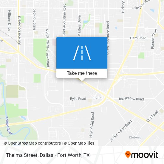Thelma Street map