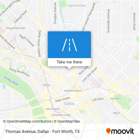 Thomas Avenue map