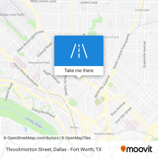 Throckmorton Street map