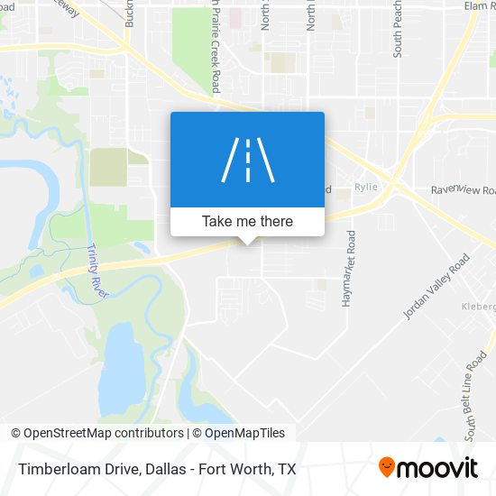 Timberloam Drive map