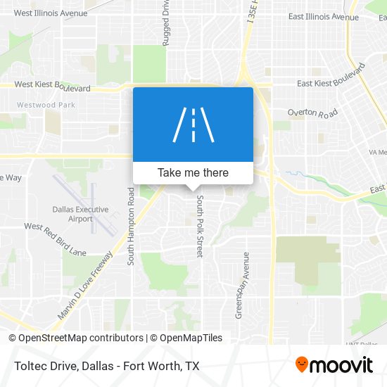 Toltec Drive map