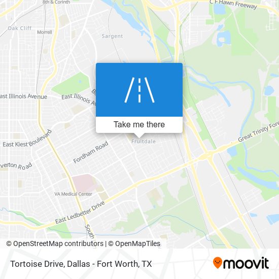 Tortoise Drive map
