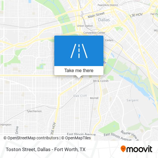 Toston Street map