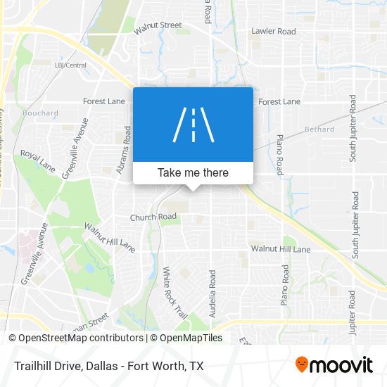 Trailhill Drive map