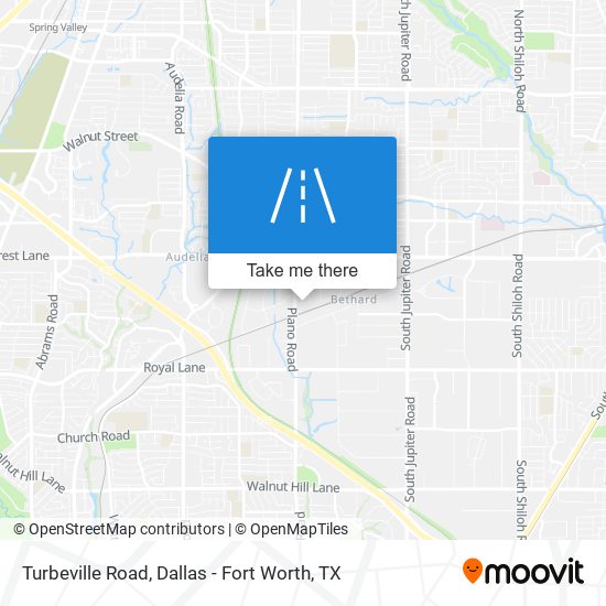 Turbeville Road map