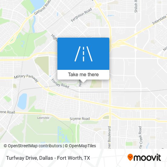Turfway Drive map