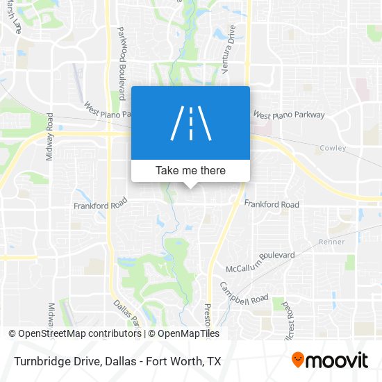 Turnbridge Drive map