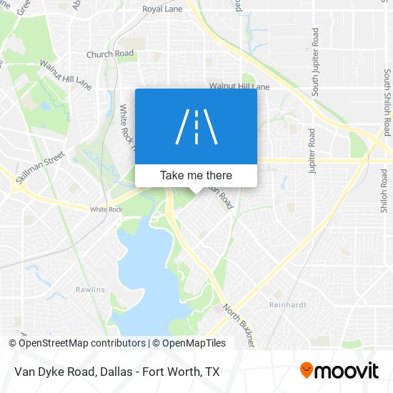 Van Dyke Road map