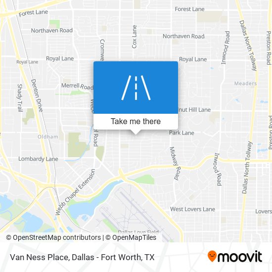 Van Ness Place map