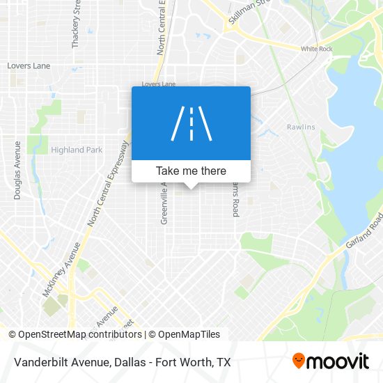 Vanderbilt Avenue map