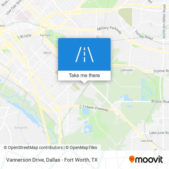 Vannerson Drive map