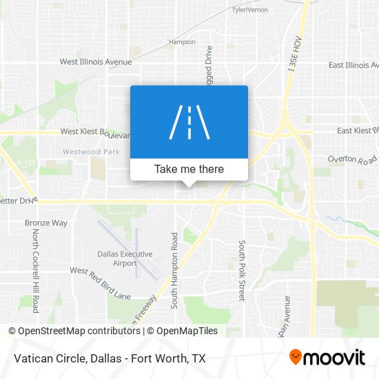 Vatican Circle map