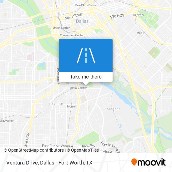 Ventura Drive map