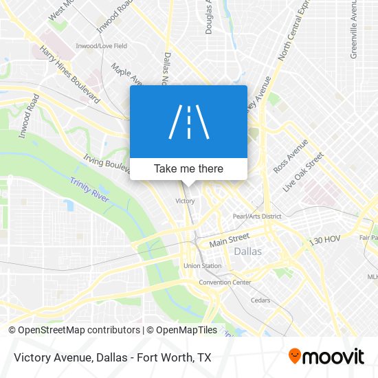 Victory Avenue map