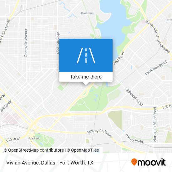Vivian Avenue map