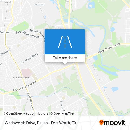 Wadsworth Drive map