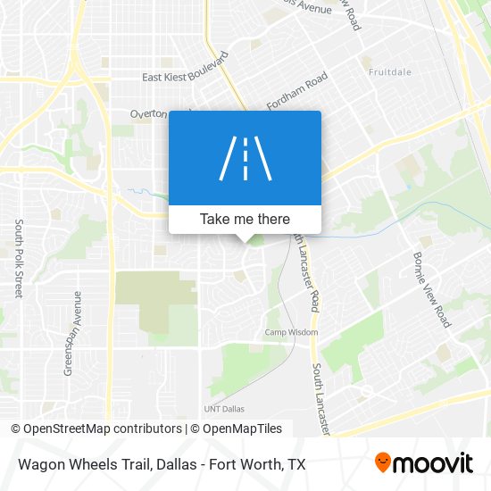 Wagon Wheels Trail map