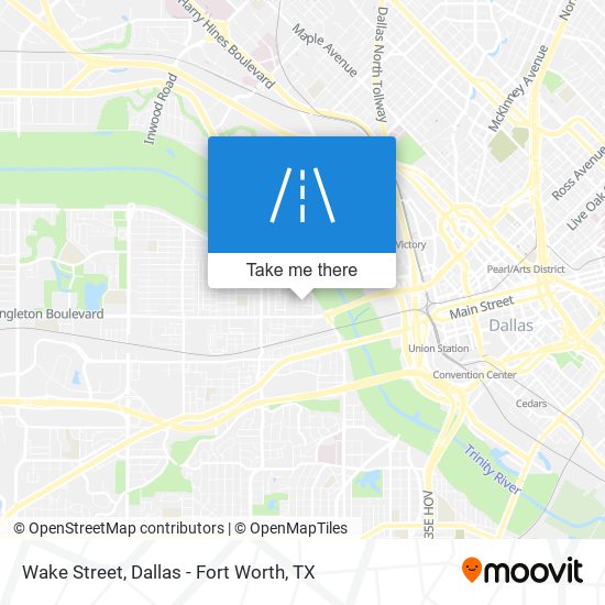 Wake Street map