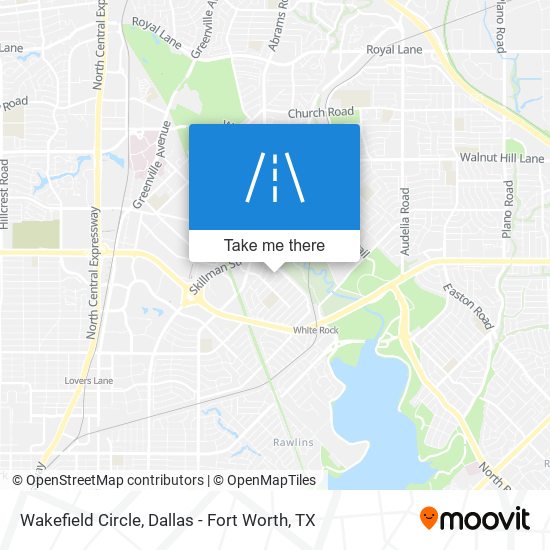 Wakefield Circle map