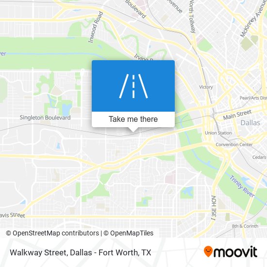 Walkway Street map