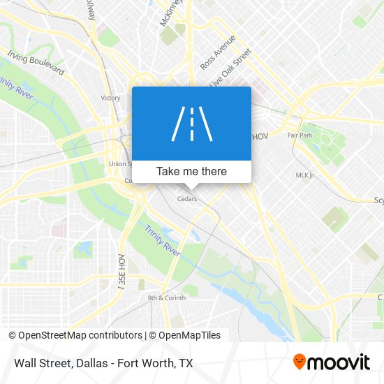 Wall Street map
