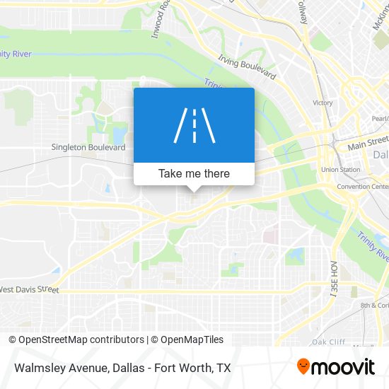 Walmsley Avenue map