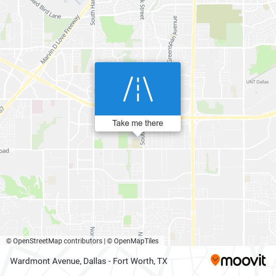 Mapa de Wardmont Avenue